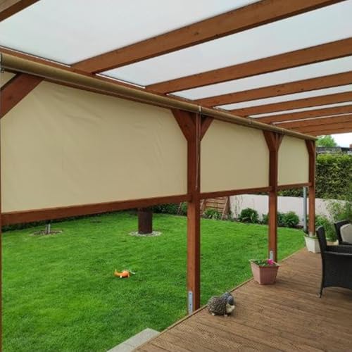 4'x25' Dark Green Privacy Fence Screen, 100% Solid Non-See-Through Privacy Fence Panel, Garden Privacy Fence, Full Privacy for Balcony, Backyard,Porch, Railing and Pool - color: Frost Green, size: 4×25ft