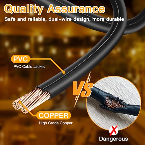 Ollny S11 100FT Outdoor String Lights with Remote, Plug in Waterproof Connectable 3 Modes Dimmable Timers Patio Lights with 48+2 LED Spare Bulbs, Dusk to Dawn Outdoor Light for Outside Bistro Yard - size: 100FT, style: S11-100FT(Remote)