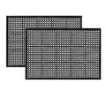 IRONGATE Rubber Doormat - 2 Pack Anti Fatigue Rubber Floor Mat - Non Slip Indoor Outdoor Commercial Kitchen Mat - Ramp Pool Restaurant Garage Floor Mat - Anti Slip Bar Drainage Mat - 36 x 60 inches - size: 2 Pack - 36 x 60 Inches