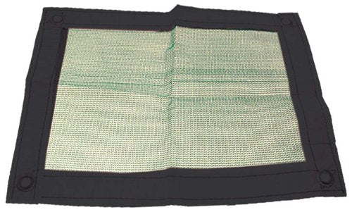 SUN GUARD Black Sunshade Net | 14' x 20' Black HDPE | UV Protection | Breathable Knitted Fabric | Reinforced Grommets | Versatile Outdoor Use - color: Black, size: 14' x 20'