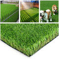 Petgrow Customized Sizes Artificial Grass Turf 1FTX18FT(18 Square FT) - Indoor Outdoor Garden Lawn Landscape Balcony Synthetic Turf Mat - Thick Fake Grass Pet Pad - size: 1 x 18 Feet