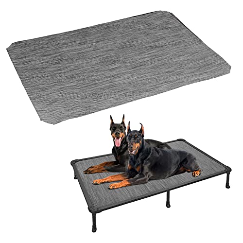 Veehoo Dog Bed Cover for CWC2002, CWC2003, CWC2203A, CWC2203B, Size XXL, Black Silver - color: Black Silver, size: XX-Large