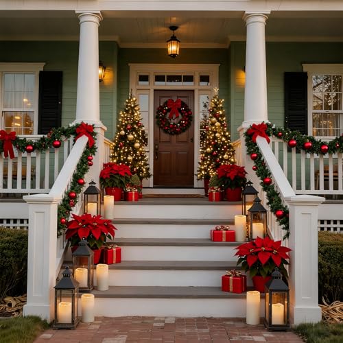 Homemory 4" x 10" Large Waterproof Outdoor Flameless Candles, Battery Operated LED Pillar Candles with Remote and Timers for Indoor Outdoor Lanterns, Long Lasting, Dark Ivory, Set of 2 - color: Dark Ivory, size: 4"x 10"
