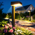 ELECLINK Solar Pathway Lights Outdoor, 4 Pack Garden Lights Solar Powered Path Lights with Bigger LED Lens, 2 Light Modes Waterproof Outdoor Solar Light for Yard Driveway Walkway Landscape Patio Lawn - size: 4 Pack
