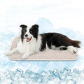 MICROCOSMOS Sleeping Pad & Pet Cooling Mat- Breathable Bubble Surface, EZ Clean. Keep Cooling for Pets, Kids and Adults in Summer.(Brown, 36" x 24") - color: Brown, size: 36" x 24"