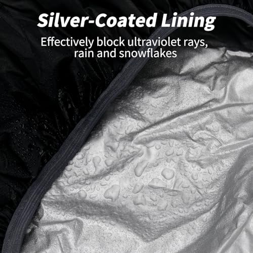 Garden Hose Reel Cover(5/8" x 80-150ft), Extreme Large Hose Cover for Outside, Waterproof, Sunproof & Dustproof Protection, Heavy Duty Oxford Fabric, Protect Your Garden Outdoor Hose