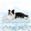 MICROCOSMOS Sleeping Pad & Pet Cooling Mat- Breathable Bubble Surface, EZ Clean. Keep Cooling for Pets, Kids and Adults in Summer.(BlueWhite, 48" x 24") - color: BlueWhite, size: 48" x 24"