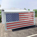 Tentproinc RV Awning Sun Shade Screen 7' X 13' 3'' (American Flag) Gray Mesh Sunshade Camper Trailer Awning Shade Screen UV Blocker Completed Kits - color: Flag-Gray, size: 7' x 13'3'' -Actual Measurement