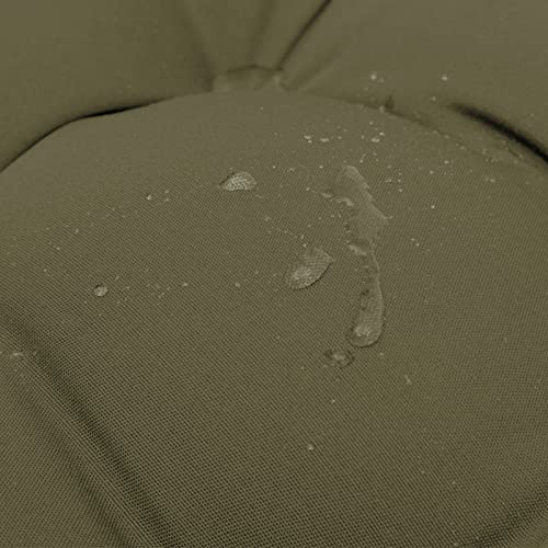 QILLOWAY Outdoor High Back Chair Cushion for Adirondack, All Weather Rocking Chair Cushions Thick Padded Replacement for Patio Furniture,Sage - color: Sage