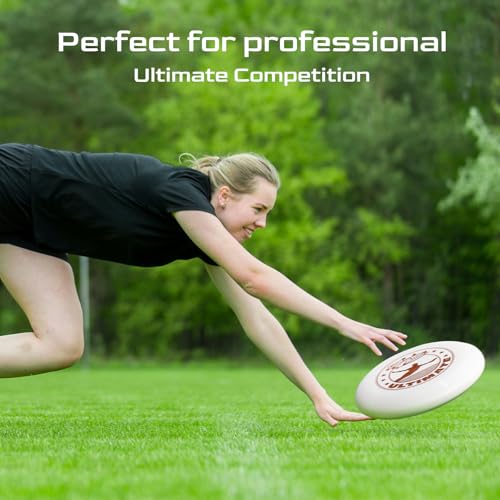Frisbee Official Ultimate 175g Flying Disc, 10.75 Inch Professional Training Disc for Competition and Outdoor Fun - color: A+B(2Pack)