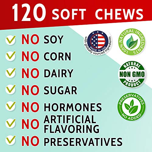 PAWFECTCHEW Dog Pee Grass Helper - Grass Treatment for Dog Urine - Dog Urine Neutralizer for Grass Burn Spots - Dog Pee Lawn Repair Treats with Probiotics - Made in USA - 120 Chews - size: 120 Chews