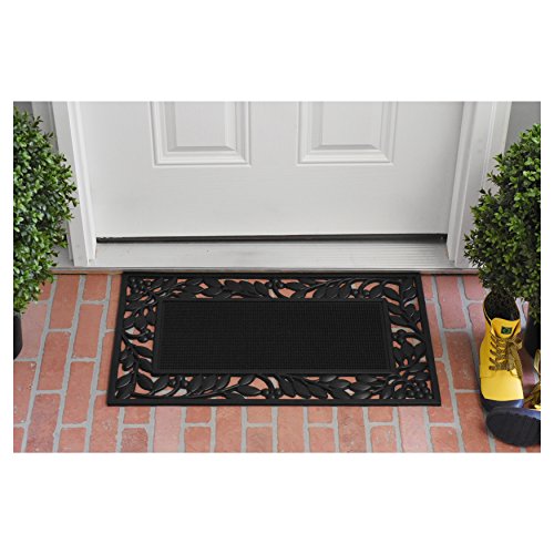 Calloway Mills 103611830 Cherry Vine Rubber Doormat 18" x 30" - color: Cherry Vine, size: 1'6" x 2'6" (Rectangular)