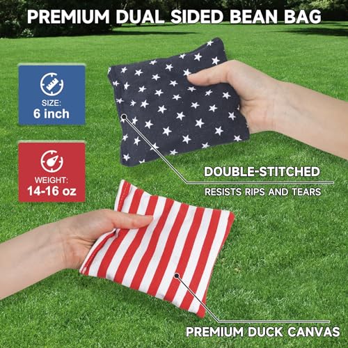 Cornhole Board Set 4x2 Regulation Size Cornhole Set with Carrying Bags & 8 Bean Bags Corn Hole Boards Bean Toss Game for Adults Family Outdoor Lawn Outside Backyard Games - color: Beach Palm Trees, size: 4*2FT