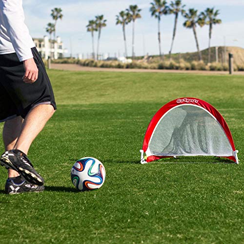 GoSports Portable Soccer Goals - size: 2.5 ft Round