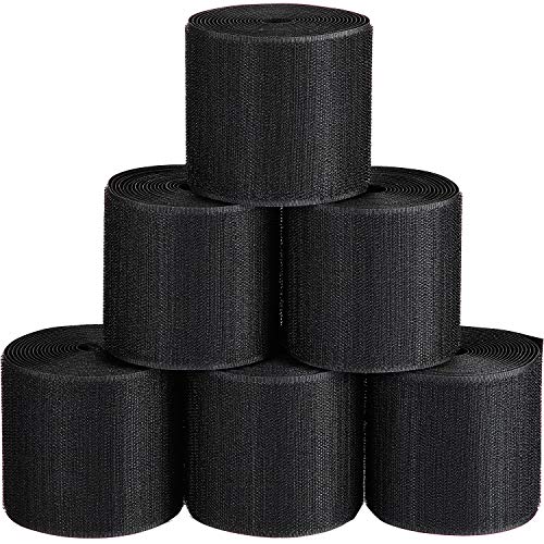 Cable Floor Strip Cord Cover Floor Cable Protector Carpet Management, Keep Cables Organized, Protect Cords and Prevent a Trip Hazard, 3 Inch x 10 Feet (60 Feet, Black) - color: Black, size: 60 Feet