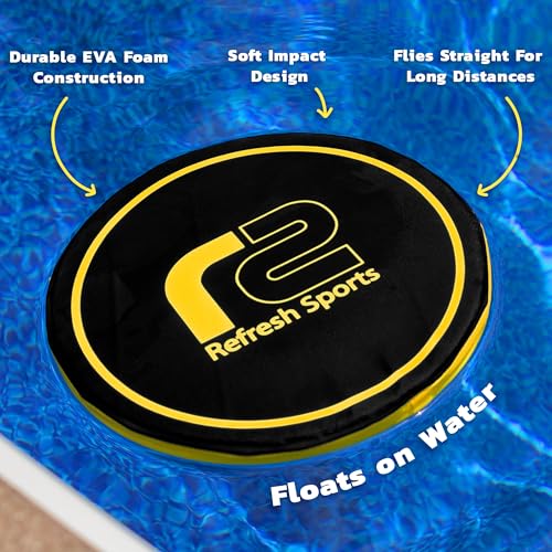 Flying Beach Toys for Teens – Lightweight Soft Flying Disc for Summer Fun For Kids – Safe & Easy to Throw for Boys Girls – Great for Outdoor Play at the Beach or Yard – Ages 6 7 8 9 10 11 12+ - color: Jet Black