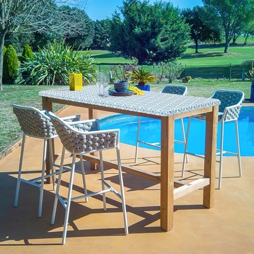 misaya Rectangle Vinyl Table Cloth, Elastic Fitted Flannel Backed Tablecloth, 100% Waterproof Plastic Table Cover Fits 5 Foot Folding Tables for Picnic, Camping, Outdoor (Aqua, 30" x 60") - color: Aqua, size: 60" x 30" (Rectangular)
