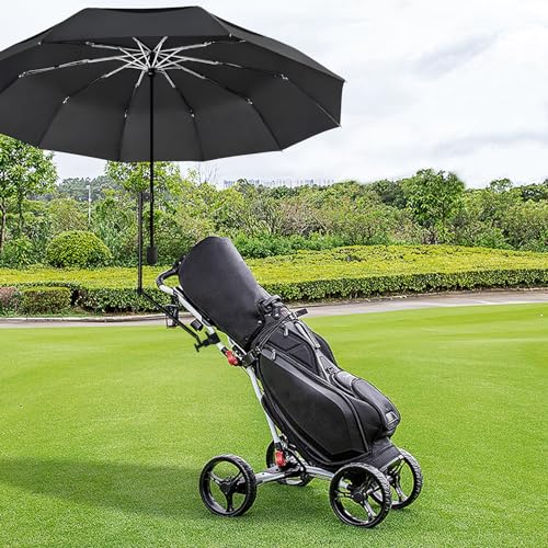 XLINGZA UPF 50+ Beach Umbrella with Adjustable Universal Clamp - style: Double Layer/Manual/XXL