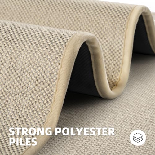 Indoor Door Mats 17"x29" Door Mat Indoor Entrance Resist Dirt Inside Washable Non Slip Entry Rugs for Entryway, Beige - color: Beige, size: 17"x29"