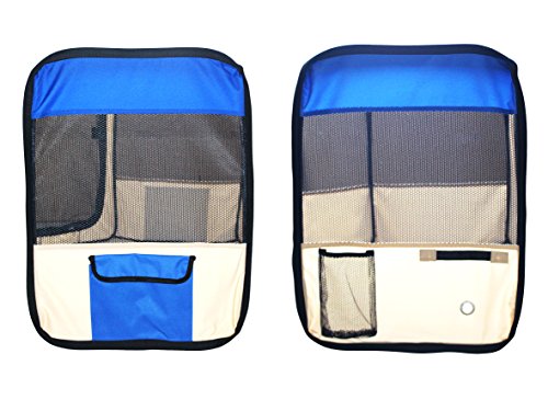 (ESK48-Blue) Pet Exercise Pen Kennel, 48 Inch, Blue