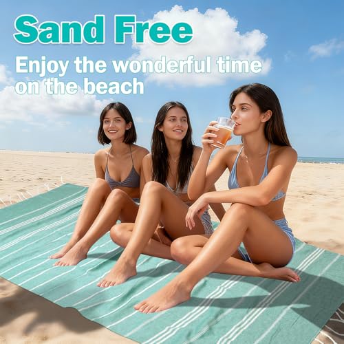 YSYJ Turkish Beach Towel 36 Pack Extra Large Beach Towels 36"x71" Soft Turkish Towel Bulk Sand Free Quick Dry Bath Towels Blanket for Adult Teal - color: Teal, size: 36"x71"- 36 Pack