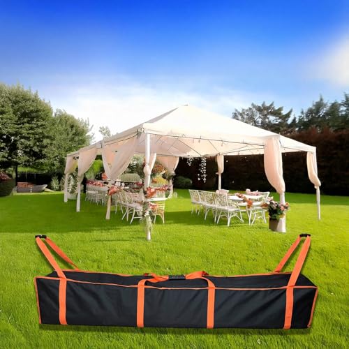 Large Tent Storage Bag 67X11.5X11.5in with Handles -10*10ft 10*20ft Pop Up Canopy Replacement Parts,for Various Party Tent Canopy Tent Poles patio Umbrellas, Heavy-Duty Water Resistant Oxford Fabric - size: 67X11.5X11.5inch