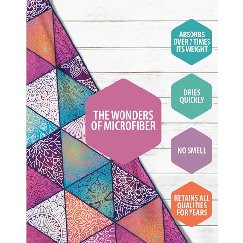 VENTURE 4TH Microfiber Beach Towel: Quick-Dry, Compact, Sand-Free, Absorbent, Sandproof and Lightweight - Perfect for Camping, Beach, and Roadtrips (Bohemian Summer Design | 35x78 inches) - color: Bohemian Summer, size: Extra Large (78" x 35")