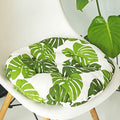 vctops Bohemian Soft Round Chair Pad Garden Patio Home Kitchen Office Seat Cushion Leaf Diameter 16" - color: Leaf, style: Diameter 16 Inch