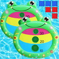 Kids Fun Pool Toys,2 Pack Inflatable Frog Cornhole Board Floating Water Game Outdoor Swim Play for Adults Family,Cool Summer Party Gift for 6 7 8 9 10 12 Year Old Boys Girls Teens - style: 2 Pack Frog Cornhole Board