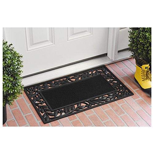 Calloway Mills 103611830 Cherry Vine Rubber Doormat 18" x 30" - color: Cherry Vine, size: 1'6" x 2'6" (Rectangular)