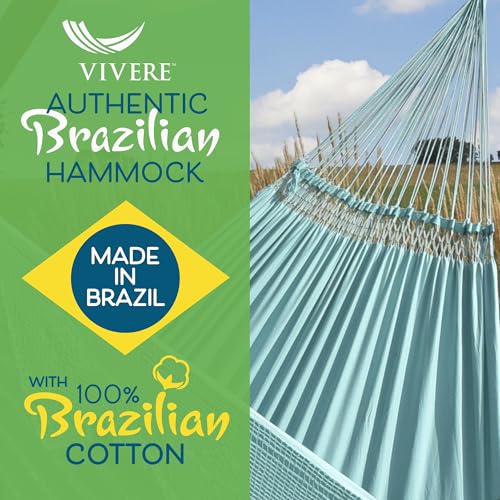 Vivere Authentic Brazilian Elegant Hammock (Copacabana) - color: Copacabana