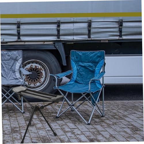 ibasenice Ultralight Portable Camping Chair Foot Rest Foldable Hammock Seat for Outdoor Compact Camp Stool Quick-fold Mechanism Camping Foot Rest Attachment