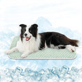 MICROCOSMOS Pet Cooling Mat & Sleeping Pad- Breathable Bubble Surface, EZ Clean. Keep Cooling for Pets, Kids and Adults in Summer.(Green, 36" x 24") - color: Green, size: 36" x 24"