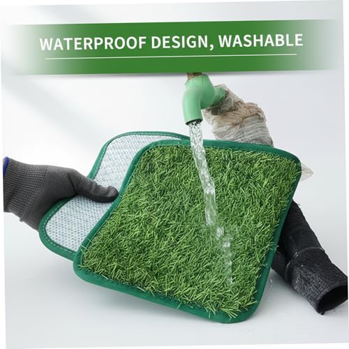 Artificial Grass for Dogs Potty Dog Grass Pad, 18x28 Inch Artificial for Dogs Potty Training, Realistic Turf Mat for Indoor & Balcony Use