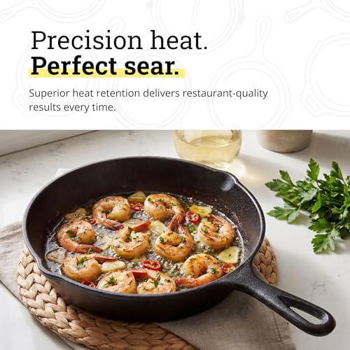 Lodge FBA_ Cast Iron, 8-Inch - size: 8 Inch (1 Count)
