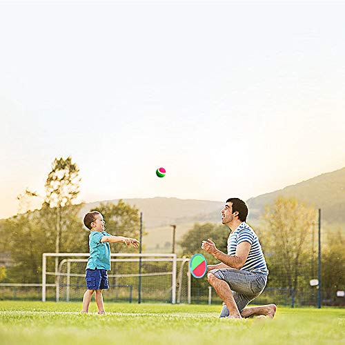 Ayeboovi Replacement Sticky Balls, 4 Packs, 2.6 Inch Diameter, Suitable for Toss and Catch Game - style: Replacement Balls