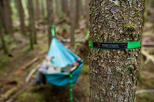 Grand Trunk Hammock Tree Trunk Straps | Hammock Suspension System - color: Teal
