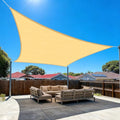Amagenix Shade Sail 8'X16' Rectangle Sand UV Block Breathable Sun Shade Canopy for Outdoor Patio Garden Deck Backyard, Customizable