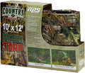 SI-9002C Mossy Oak Break-Up Country 10' x 12' Heavy Duty Multi-Purpose Tarp - size: 10' x 12'