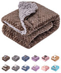 DG-Eagle Grey Plush Fleece Receiving Blanket for Dog, Cat, Couch, Travel - Warm, Soft, 24" x 32" - color: Dg-eagle Grey, size: Blanket (24" x 32")