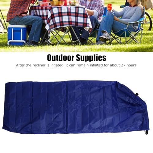 JEOZBM Inflatable Couch, Portable Inflatable Lounger Sofa, Blow Up Chair Sleepping Bed, Beach Chair Camping Chairs for Outdoor Camping Hiking