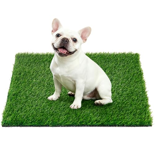 Artificial Turf Grass Outdoor: Grass Pad for Dogs Indoor Potty Training, Replacement Turf Rug for Patio Balcony Lawn Apartment Decoration, Easy to Clean with Drainage Holes(33x21 inch) - size: 33x21 inch