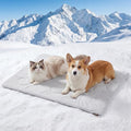 ZOMISIA Cooling Blanket for Medium Dogs - High Cold Washable Pet Blanket, Travel Soft Dog Summer Essentials, Grey, 30"x40" - color: Grey, size: M(30x40")