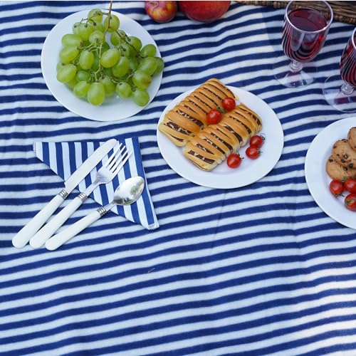 Picnic Basket for 4 Persons - Baskets with Cooler and Picnic Blanket, Classical Wicker Picnic Basket with Waterproof & Sand-Proof Beach Mat,Willow Hamper Service Gift Set - size: 15.53" for 4 Persons With Cooler