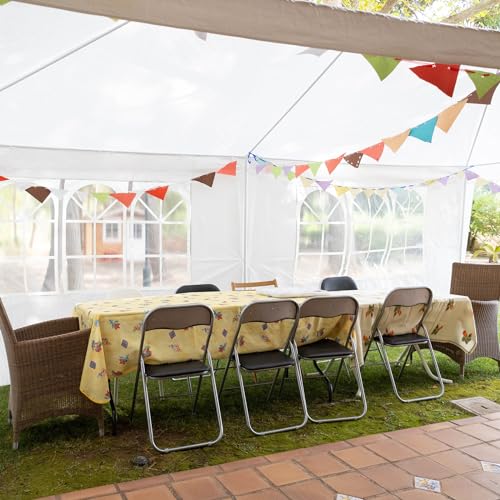 Quictent 10x20 Party Tent Gazebo Wedding Canopy Tent for Parties BBQ Shelter Pavilion with Removable Church Sidewalls & Elegant Church - size: 10'x20'-standard