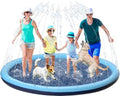 Kids Dog Splash Pad Sprinkler - Jasonwell Non Slip Dog Sprinkler Pad Splash Pool Puppy Dogs Pool Summer Outdoor Water Toys Backyard Durable Splash Pad for Toddlers Kids Small Medium Large Dogs Pet - style: Blue - 97"