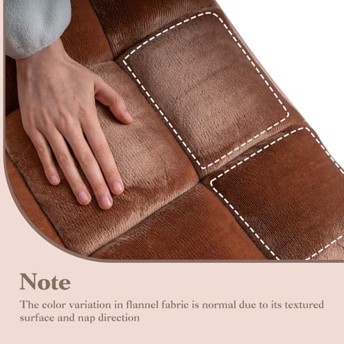 Giantex Folding Floor Chair with Back Support, 14 Adjustable Position, Padded Sleeper Bed, Couch Recliner, Gaming Video Chairs for Adults, Meditation, Living Room (Brown) - color: Tan, size: 26"x21"x21"