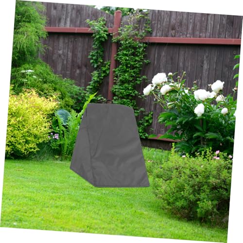 YARNOW Waterproof Garden Hose Reel Cover with Drawstring Portable Outdoor Hose Reel Protector for Patio and Lawn Weatherproof Uv Resistant Cart Cover 34.64X25.98X24.80 Inches