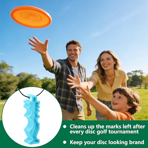 2Pcs/4Pcs Disc Golf Repair Tool, Portable Disc Golf Edge Maintenance Tool, Sports Flying Disc Tool for Scratch Stains Repair Polishing - color: 2 Pcs-Blue
