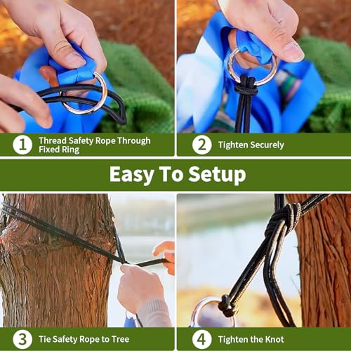 Camping Hammock, Outdoor Sport Hammock Net Mesh Nylon Rope Sleeping Bed Swing for Garden Beach Yard Travel, Maximum Load of 330 LB (Green) - color: Green, size: One Size